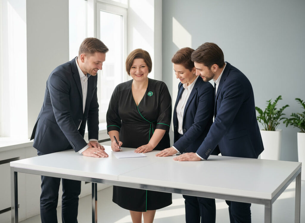 Symbolbild für Vertrauen, Zusammenarbeit und nachhaltige Partnerschaft im Interim Management.